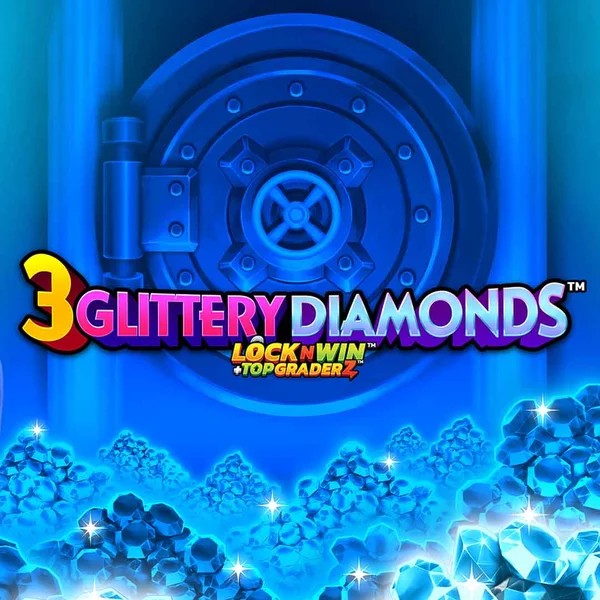 3 Glittery Diamonds by PearFiction Studios, showcased at koningbet-nl.nl – game logo