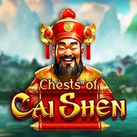 Chests of Cai Shen game by Pragmatic Play – logo hosted on Koning Bet