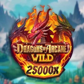 Slots logo of Dragons of Arcane Wild from Foxium at Koning Bet